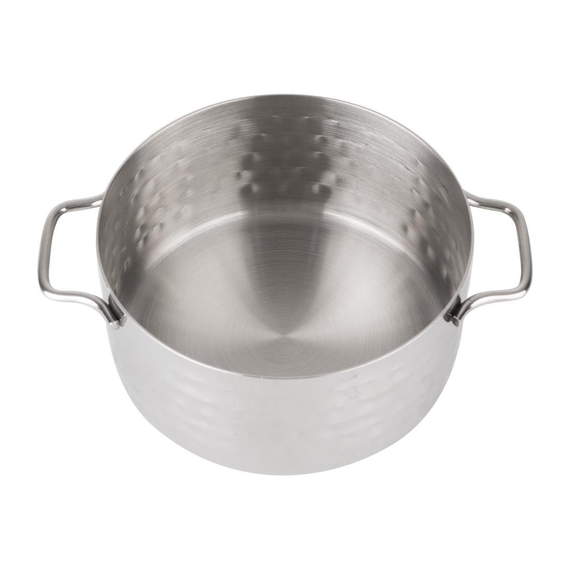 Olympia Tischpräsentation Mini-Kasserolle Hammerschlag 675ml