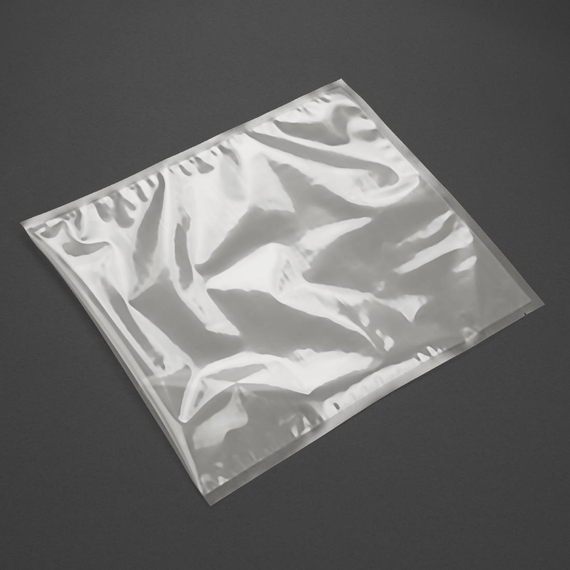Vogue Kompostierbare Kammer-Vakuumbeutel 300x350mm (100 Stück)