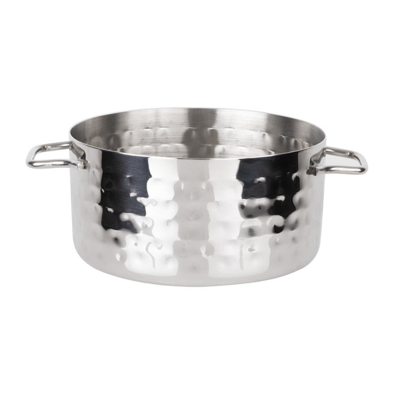 Olympia Tischpräsentation Mini-Kasserolle Hammerschlag 675ml