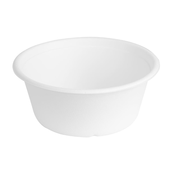 Fiesta Kompostierbare Bagasse Schale Basis 750ml (50 Stück)