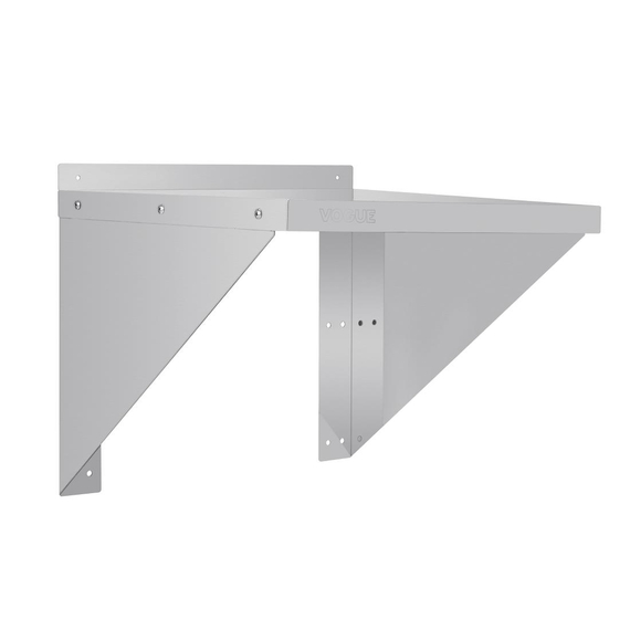 Vogue Mikrowellenregal Edelstahl 56x56cm