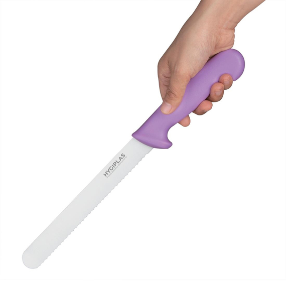 Hygiplas Brotmesser 21,6 cm lila