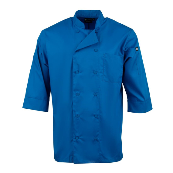 Chef Works Unisex Chefs Jacke Blau L