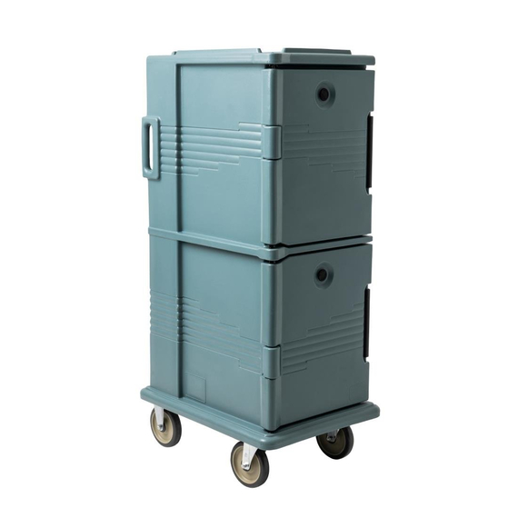Cambro Doppelter isolierter Lebensmittelcontainer graublau