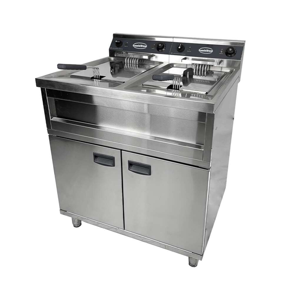 Combisteel Elektro Friteuse 2X12L 2X9Kw