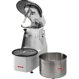 GMG Teigknetmaschine 42 Liter / 38 kg Teig, mit Zweiphasige Geschwindigkeit und Geneigtem Bedienfeld, 400 V