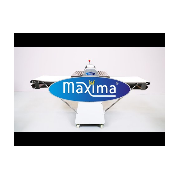Maxima Gastro Teigausrollmaschine - 38 cm - Bodenmodell - faltbar
