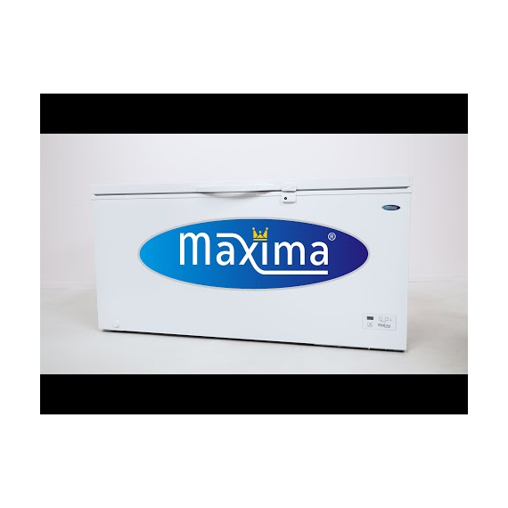 Maxima Gastro Gefriertruhe - 488 l - auf Rädern - inkl. Hängekorb