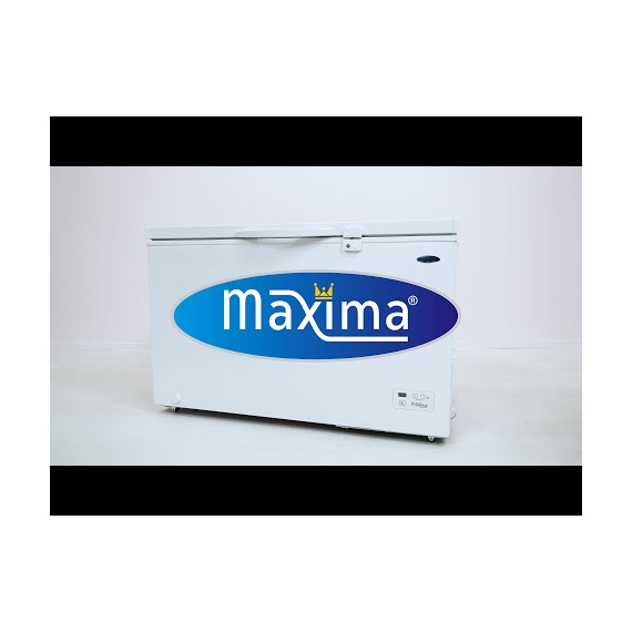 Maxima Gastro Gefriertruhe - 345 l - auf Rädern - inkl. Hängekorb
