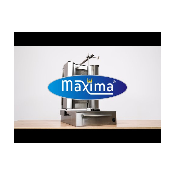 Maxima Gastro Dönergrill - 4 Brenner - 70 kg Fleisch - Gas