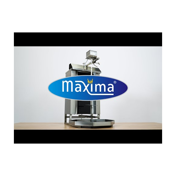 Maxima Gastro Dönergrill - 2 Brenner - 20 kg Fleisch - Elektrisch