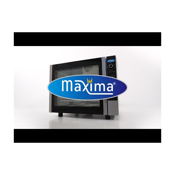 Maxima Gastro Combi - Dampfofen - Passt 10 Tabletts (1/1 GN / 60 x 40 cm) - Analog - 400 V