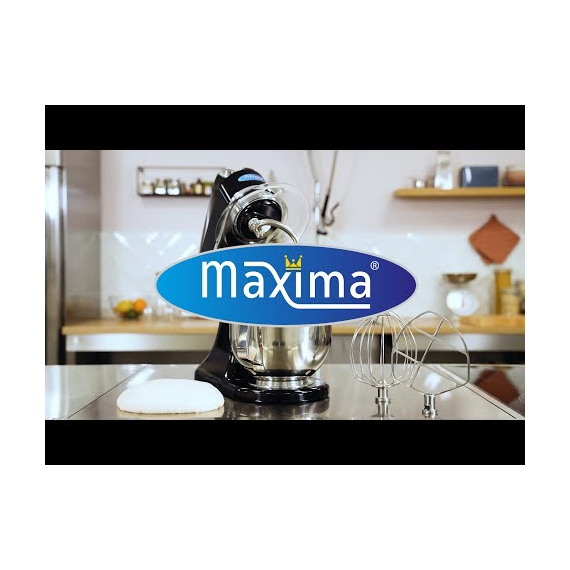 Maxima Gastro Planetenmischer - 7 l - Bis zu 2 kg Teig - Weiß