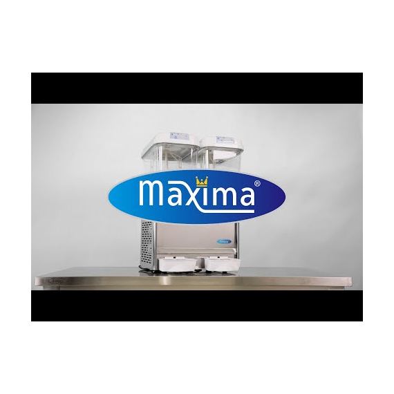 Maxima Gastro Getränkespender - 2 x 18 l - Elektrisch - einschließlich Rührmechanismus