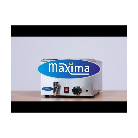 Maxima Gastro Bain Marie - mit Wasserhahn - exkl. 1/1 GN Set - Elektrisch