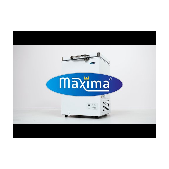 Maxima Gastro Gefriertruhe - 93L - 2 Räder - Kompakt