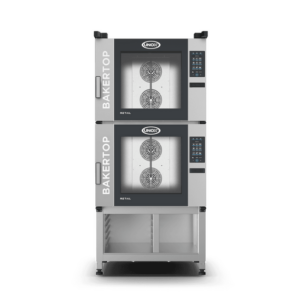 UNOX BAKERTOP RETAIL XETC-12EU-YPLMN – Professioneller Ladenbackofen für Supermarkt-Bäckereien, Türöffnung Links