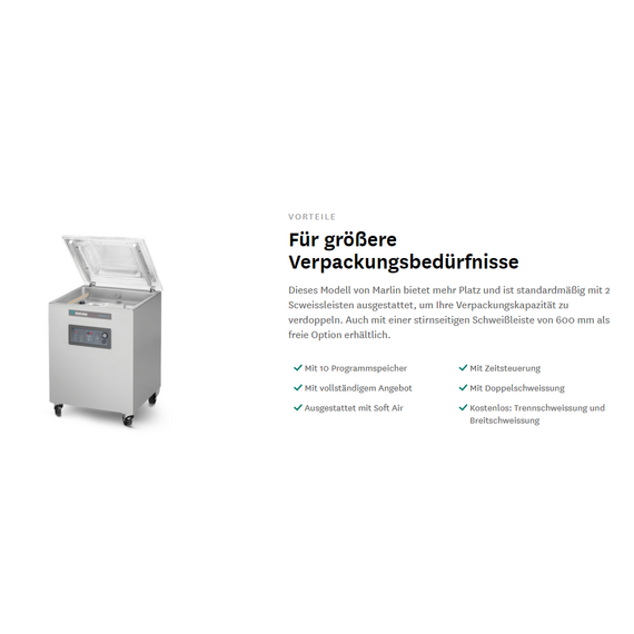 Henkelman Marlin 50 Vakuumierer