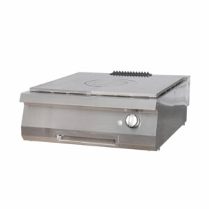 Maxima Gastro Heavy Duty Glühplattenherd - 1 Brenner - Doppeleinheit - 70 cm Tief - Gas