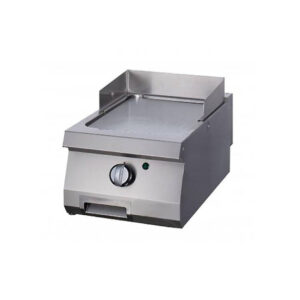Maxima Gastro Heavy Duty Grillplatte - Glatte Chrom - Einzeleinheit - 70 cm Tief - Gas