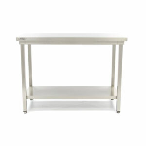 Maxima Gastro Edelstahltisch - 180 x 70 cm - Einstellbare Höhe