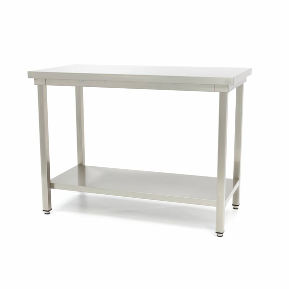 Maxima Gastro Edelstahltisch - 200 x 70 cm - Einstellbare Höhe