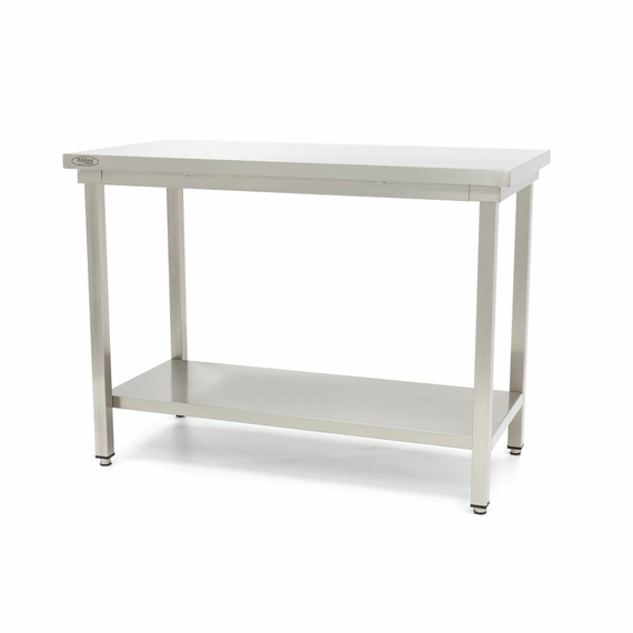 Maxima Gastro Edelstahltisch - 100 x 70 cm - Einstellbare Höhe