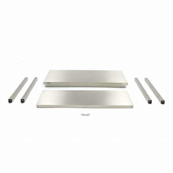Maxima Gastro Edelstahltisch - 200 x 70 cm - Einstellbare Höhe