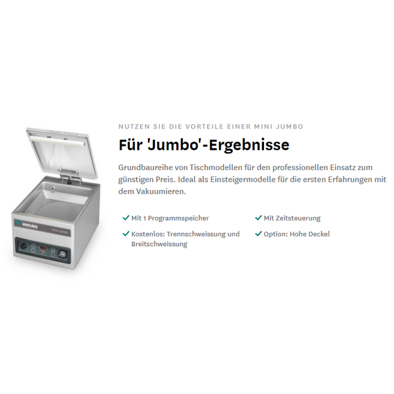 Henkelman Mini Jumbo Vakuumierer