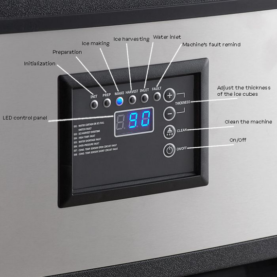 Combisteel Eiswürfelmaschine 95Kg/24H