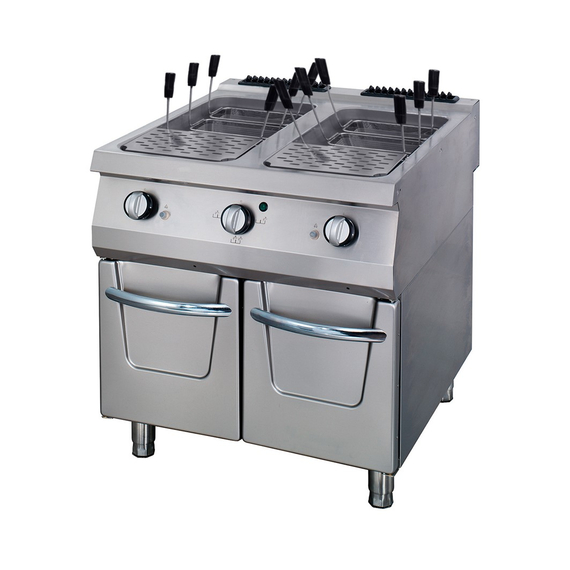 Maxima Gastro Premium Nudelkocher - Doppeleinheit - 90 cm Tief - Gas
