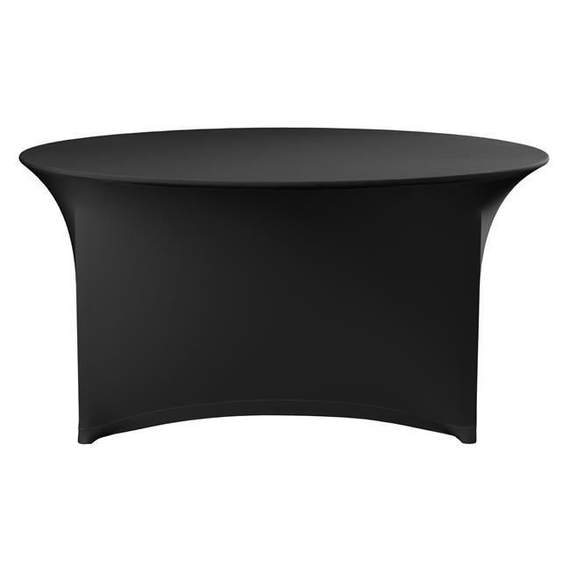 Hendi Tischbezug rund, 817407, Schwarz, ⌀1800x(H)760mm