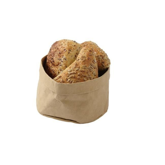 Hendi Brottasche aus Papier, Beige, 170x170x(H)150mm