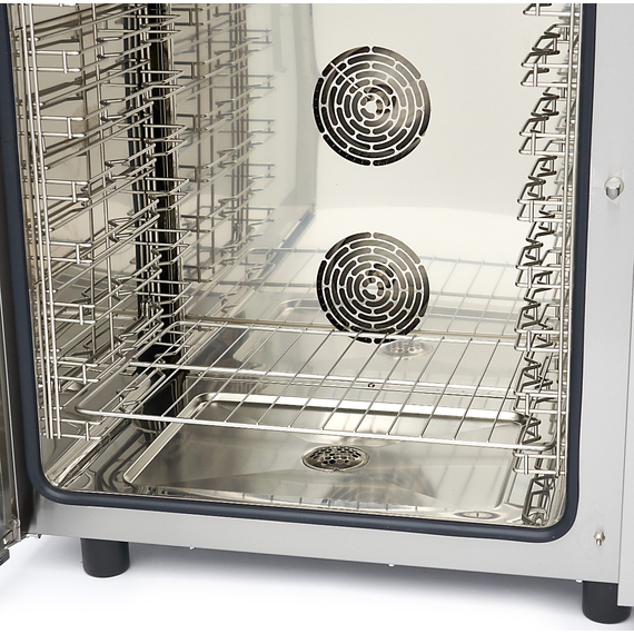 Maxima Gastro Combi - Dampfofen - Passt 10 Tabletts (1/1 GN / 60 x 40 cm) - Analog - 400 V