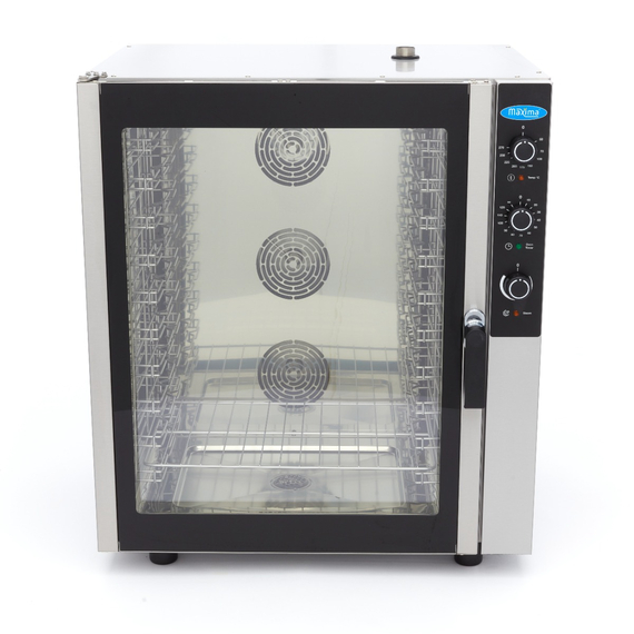 Maxima Gastro Combi - Dampfofen - Passt 10 Tabletts (1/1 GN / 60 x 40 cm) - Analog - 400 V