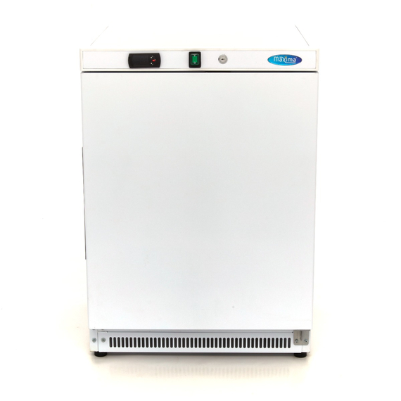 Maxima Gastro Gefrierschrank - 200 l - 2 Feste Regale - Weiß