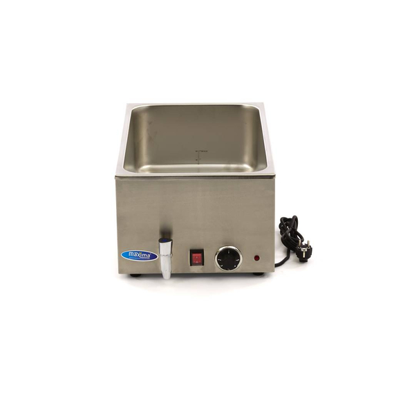 Maxima Gastro Bain Marie - mit Wasserhahn - exkl. 1/1 GN Set - Elektrisch