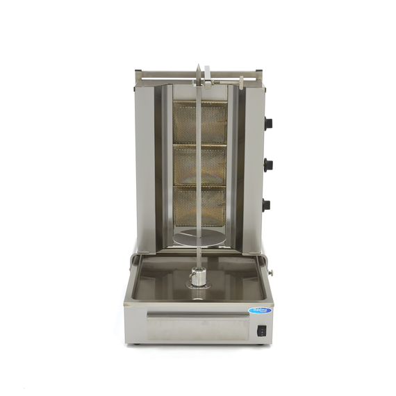 Maxima Gastro Dönergrill - 3 Brenner - 40 kg Fleisch - Gas