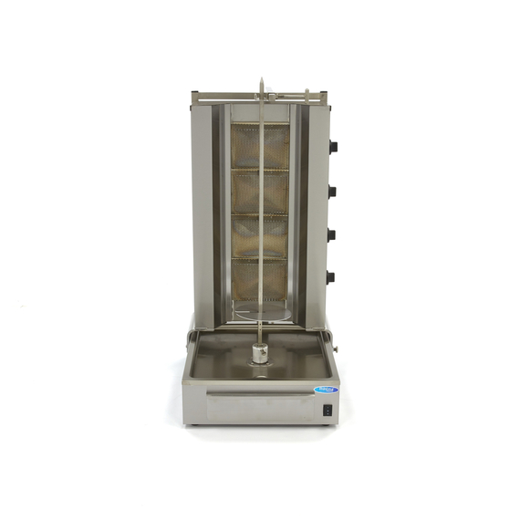 Maxima Gastro Dönergrill - 4 Brenner - 70 kg Fleisch - Gas