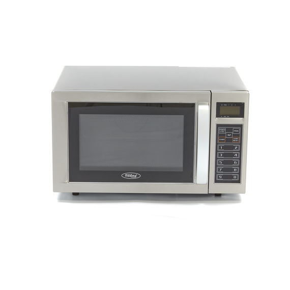Maxima Gastro Mikrowelle - 1000W - 20 Programme - Platten bis zu Ø32 cm