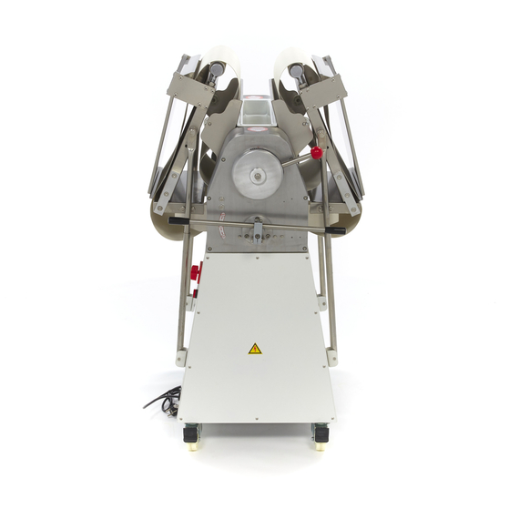 Maxima Gastro Teigausrollmaschine - 38 cm - Bodenmodell - faltbar