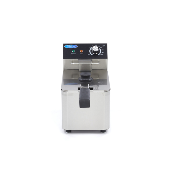 Maxima Gastro Fritteuse - 4 l - 1 Korb - Bis zu 0,8 kg Pommes Frites