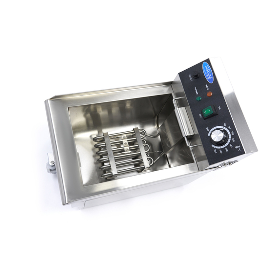 Maxima Gastro Fritteuse - 10 l - 1 Korb - mit Ablasshahn