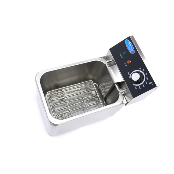 Maxima Gastro Fritteuse - 4 l - 1 Korb - Bis zu 0,8 kg Pommes Frites