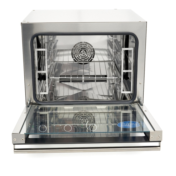Maxima Gastro Combi - Dampfofen - Passt 4 x 2/3 GN Tabletts - Analog