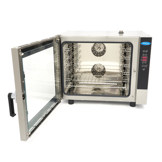 Maxima Gastro Combi - Dampfofen - Passt 6 Tabletts (1/1 GN / 60 x 40 cm) - Digital Anzeige - 400 V
