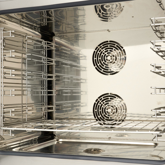 Maxima Gastro Combi - Dampfofen - Passt 6 Tabletts (1/1 GN / 60 x 40 cm) - Analog - 400 V
