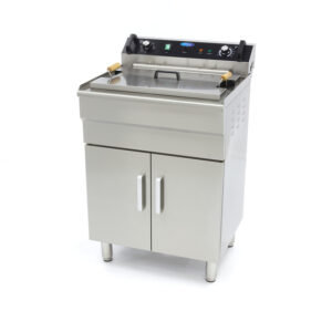 Maxima Gastro Fritteuse - 35 l - 1 Korb - mit Ablasshahn - 400 V
