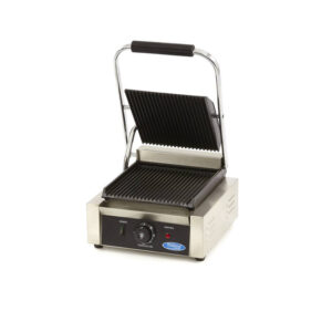 Maxima Gastro Kontaktgrill - Gerillt - Einzelgrillplatte - 22 cm