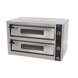 Maxima Gastro Pizzaofen - Passt 12 x Ø 30 cm Pizzas - Doppeldeck